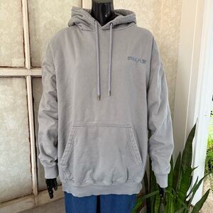 Men’s Snax Streetware Heavy Hoodie Gray Size Large Athleisure Cozy 100% Cotton